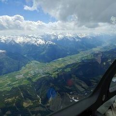 Verortung via Georeferenzierung der Kamera: Aufgenommen in der Nähe von Gemeinde Uttendorf, Österreich in 3200 Meter